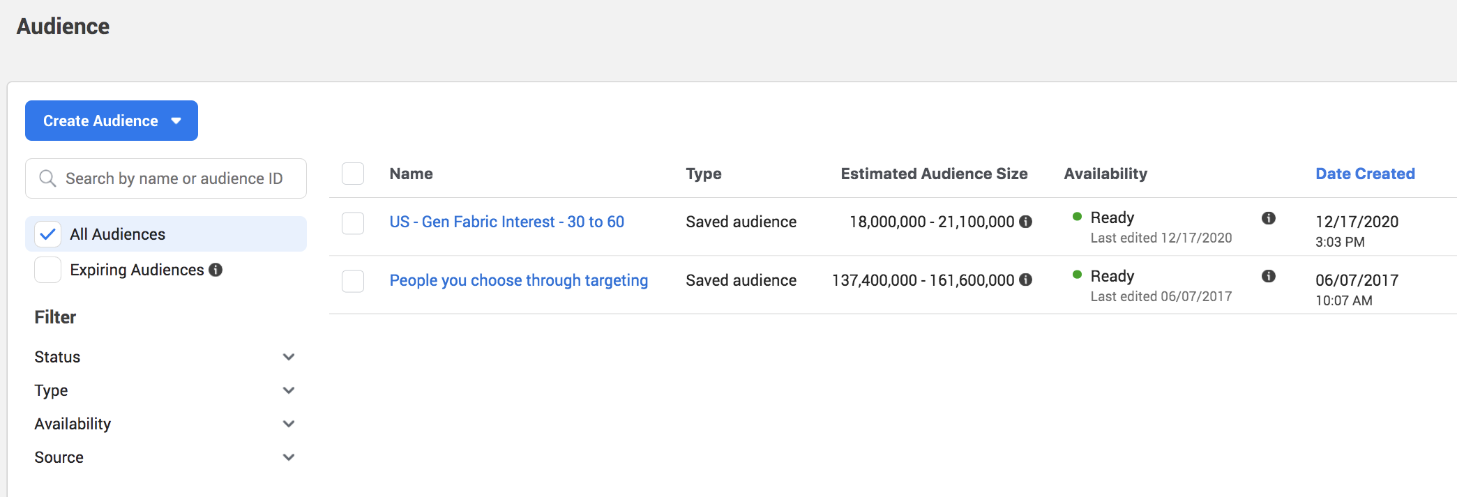 facebook lookalike audiences