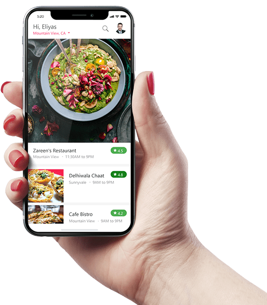 food ordering mobile app